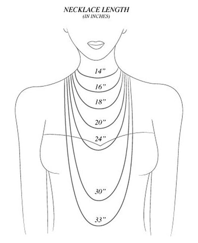 necklace length hattitude jewellery