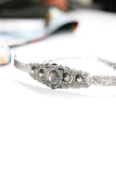 silver metal bohemian choker style jewellery store handmade in toronto