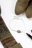 black and white cameo choker with ribbon CAMEO CHARGE