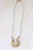 pearl vintage wedding necklace MOON RISING
